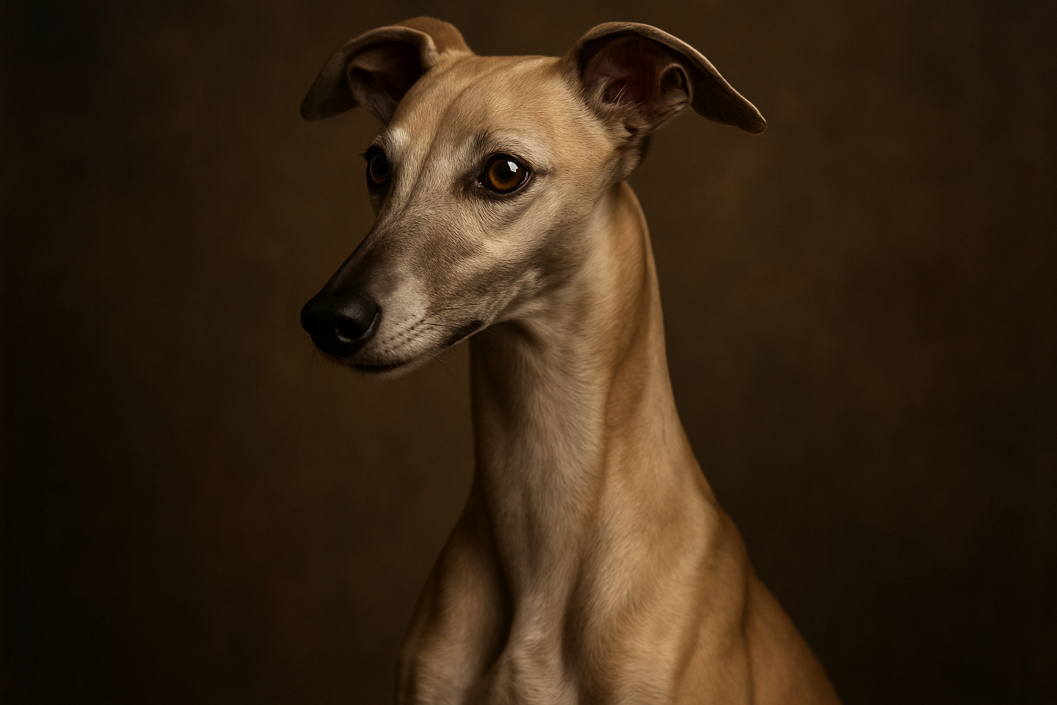 Choose between one of the following italian greyhound, whippet dog, sighthound lifestyle, minimalist sighthound, elegant sighthound portrait, hound in interior.