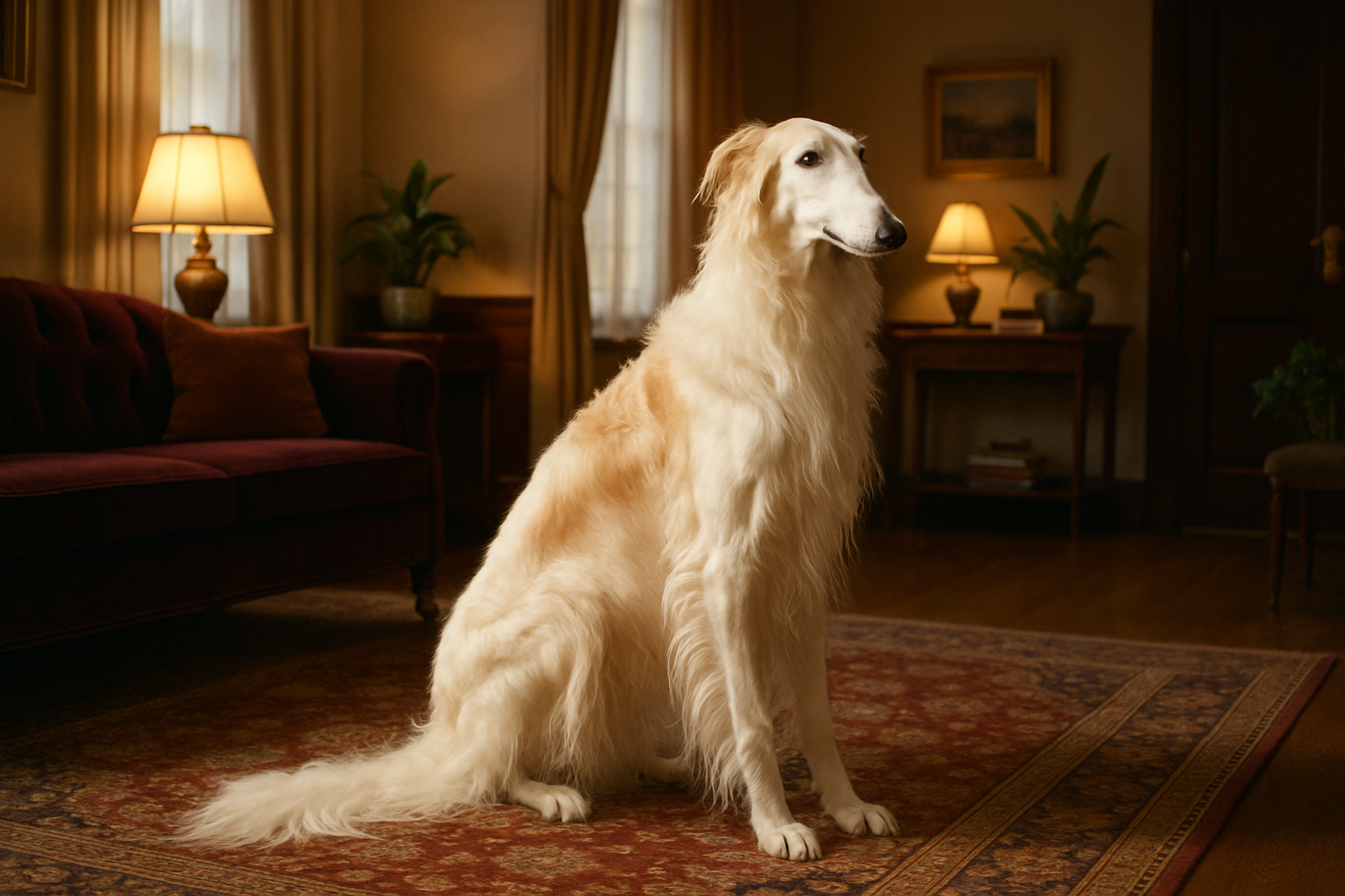 Mantendo a identidade visual do site, crie agora uma imagem de um bozoi elegante em um ambiente agradavel que pareça uma casa